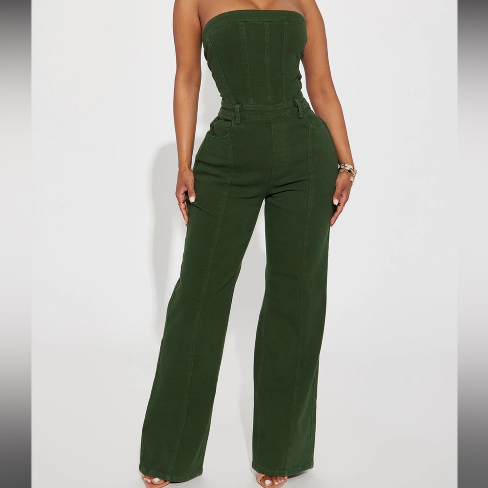 Mine for the weekend Denim Jumpsuit - NWT